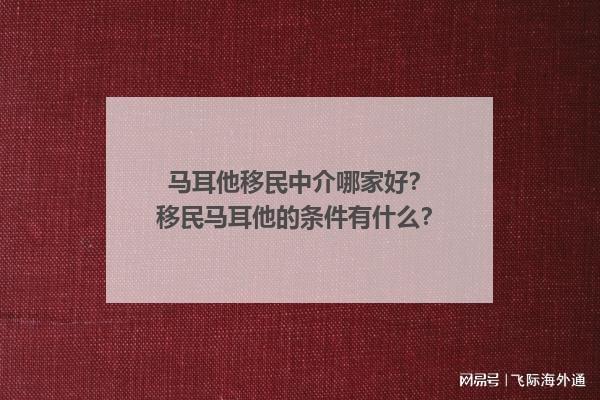 谈球吧体育：马耳他移民中介哪家好？移民马耳他的条件有什么？(图1)